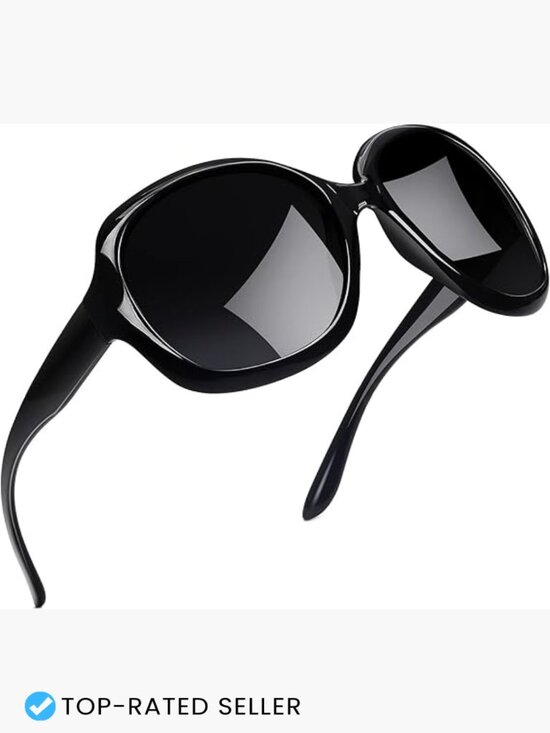 Oversized Butterfly Polarized Sunglasses Retro Trendy Classic Driving UV main image 6